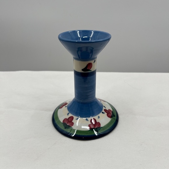 Gail Pittman Other - Gail Pittman signed 1988 hand painted candlestick 5.5" tall